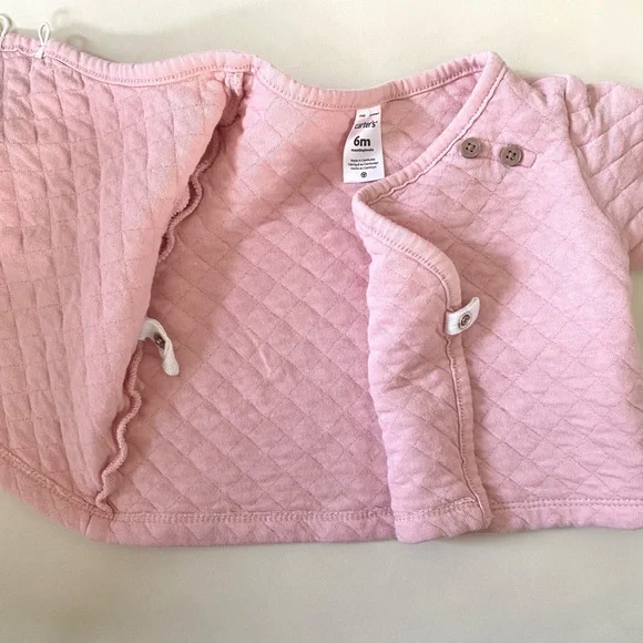 Carters Pink 2 Piece - Top and Bottom - 6M - Picture 2 of 6